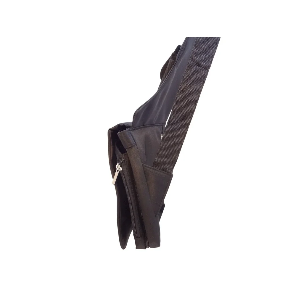Sling Crossbody Bag Black‎ Tactical Utility Nylon